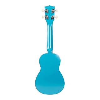 Makala Soprano Shark Series Ukulele, Mako Blue - Les Beatles, Paul McCartney, John Lennon, RIngo Starr, George Harrison Makala Soprano Shark Series Ukulele, Mako Blue – Image 2