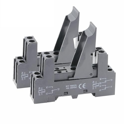 Prise de relais RT78625 embase 8 broches pour connecteurs de circuits HF115F