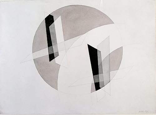 Affiche et peinture mixed media Laszlo Moholy Nagy sur toile premium LIBINUP
