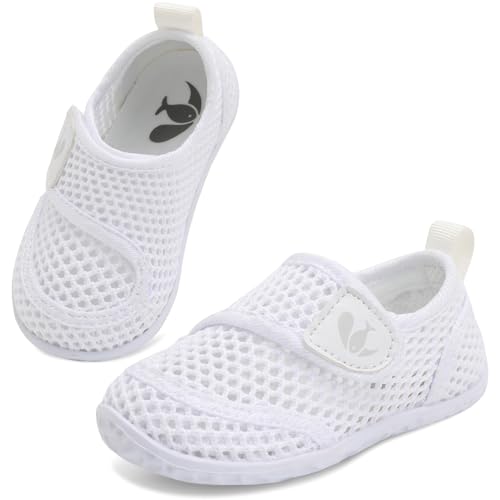 Image of FEETCITY Toddler Water Shoes Boys Girls Swim Shoes Quick Dry Kids Aqua Socks Barefoot for Beach Swimming Pool
