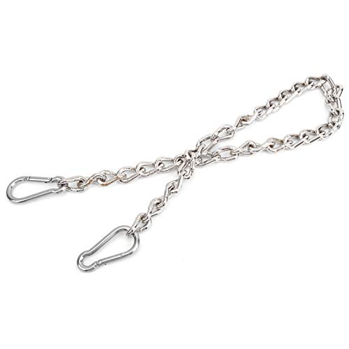 Alomejor Exterior Load Chain 304 Chain of Sandbags in Stainless Steel with Riflers Game/Interior Ground