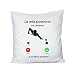 Cuscino Mestieri e Sport Biliardo la mia Passione Mi Chiama e io Devo Andare - Aggettivi Divertenti - Idea Regalo - Dimensioni 40x40 cm