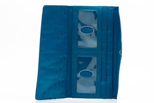 Image of Big Skinny Women's Slimvelope Tri-Fold Checkbook Slim Wallet, Holds Up to 40 Cards