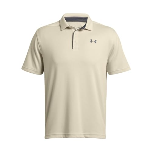 Image of Under Armour Men's Polyester Solid Tech Polo | T-Shirt | 1290140-001