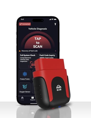 UJS 2025 Bluetooth OBD2 Scanner for iPhone & Android -