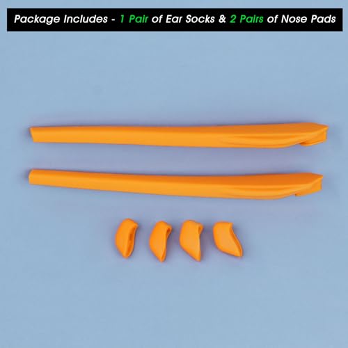 Image of Acefrog Replacement Earsocks Nose Piece Rubber Kits for Oakley Flak 2.0 /Flak 2.0 XL /Flak 2.0 Asian Fit Sunglasses