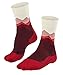 Produktbild FALKE Damen Wandersocken TK2 Explore W So Wolle Funktionsmaterial antiblasen dick 1 Paar, Rot Merlot 8117 Crest-O, 39-40