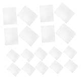 OFFSCH 30 Pièces Binder Dividers With Pockets Transparent Plastic Loose...