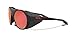 Oakley Mens OO9440 Clifden Round Sunglasses, Matte Black/Prizm Snow Torch Iridium, 54 mm
