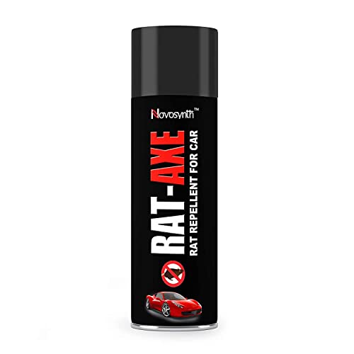 Novosynth Rat-Axe (120Ml) - The Original Rat Repellent Spray To Protect Engine & Wires In Car Bike | Highly Effective | Camphor Fragrance | Non Toxic | No Kill Only Repels | Upto 60 Days Protection