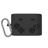 GIOPUEY Cover Compatibile con Sony WF-1000XM6, Carino Divertente Cartone Animato TPU Silicone Custodia, Protettiva Case Cover con Gancio Portachiavi per Uomini Donne - dark gray