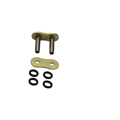 Rivet Type Master Link for TC Bros. 530 X-Ring Motorcycle Chain Gold