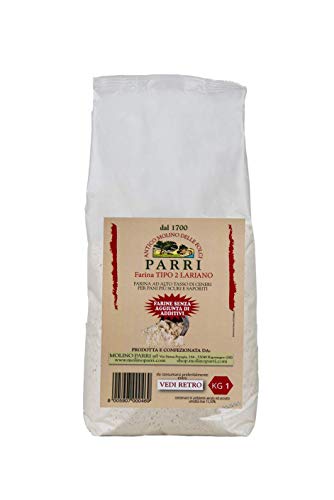 farina di grano tenero tipo 2 lariano confezione da kg 1