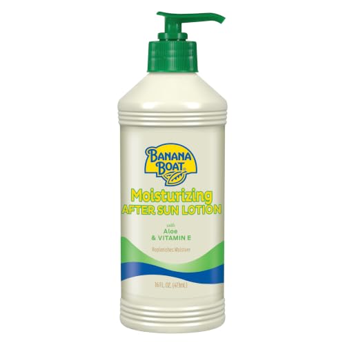 Banana Boat Moisturizing After Sun Lotion with Aloe, 16 Fl Oz - image 1