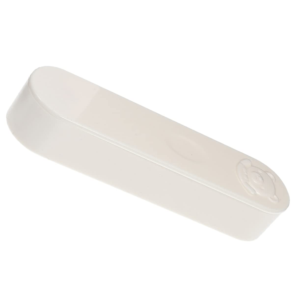 Ipetboom Mini Cotton Swab Organizer Box Cute Cartoon Design Portable Travel Storage Holder for Swabs for Beads and Items Space Saving for Home and Travel