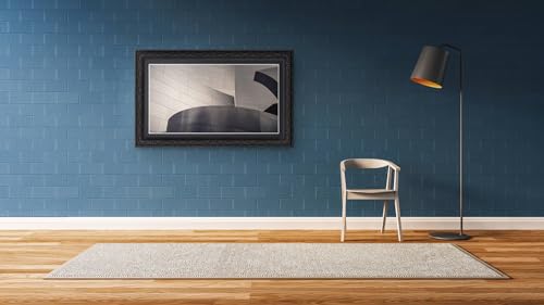 Frame My TV Deco TV Frames - Tuscan Matte Black Compatible ONLY with Samsung (Fits 2021-2025 Frame TV, 65\")
