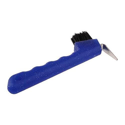 SAZ DEKOR 2xHoof Pick with Brush Horse Grooming Equipment Tool Blue-image-25
