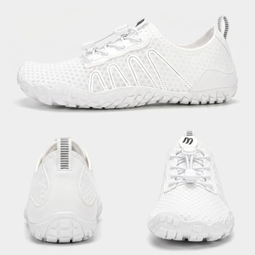 Image of Hike Barefoot Shoes Women Men Footwear, Wide Toe Box Water Shoes, Quick-Dry Zero Drop Comfortable & Non-Slip Pro Barefoot Beach Swim Minimalist Grounding Shoe for Walking Hiking