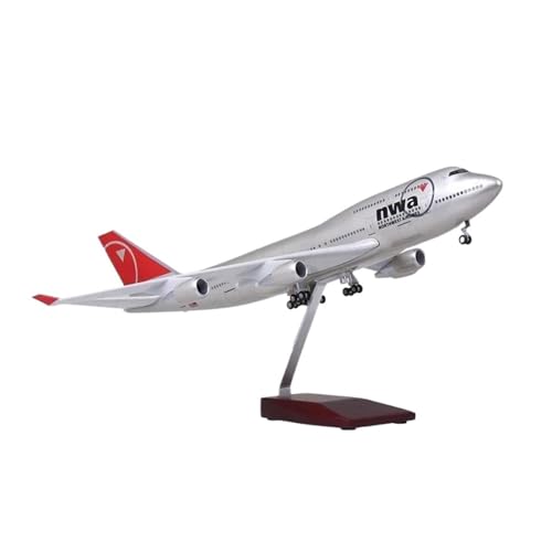 Avión de colección B747 Northwest escala 1:150: El regalo ideal de resina