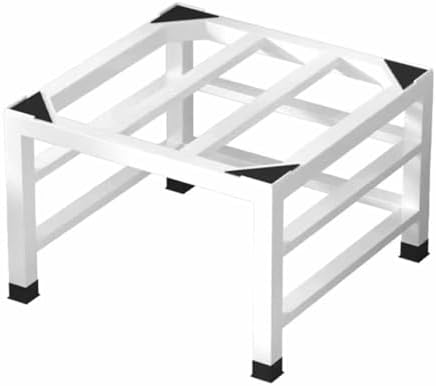 Heavy-Duty Washer Dryer Pedestal Stand with 4 Strong Feet, Adjustable Height, Universal Appliance Base for Home, Laundry Room Storage Solution, Sturdy Support