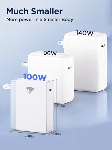 Mac Book Pro Charger - 100W USB C Charger Fast Charger Block for MacBook Air & MacBook Pro - image 7