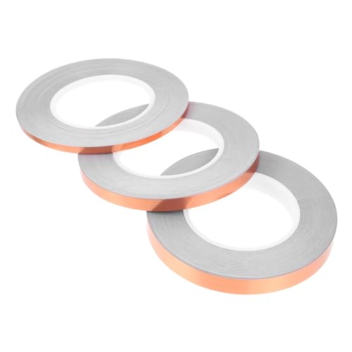 CIYODO 3 Rolls Self Adhesive Waterproofing Tape for Tile Seams Floors White 50m/roll