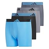 adidas Youth Microfiber Boxer Brief (Multipack) Athletic Underwear for Kids Boys