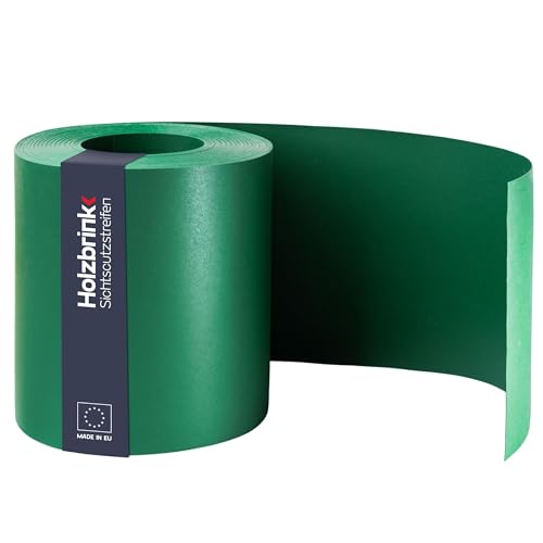 Brise vue occultant en PP 19 cm x 26 m vert RAL 6005 pour grillage