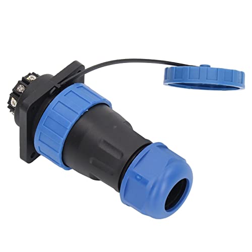 Conector de potencia Semme IP68 380V 45A 9 pines miniatura 6