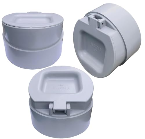 Image of ESEKSAFAR 1pc 6 inchinch PVC Drain Pipe cap /PVC Backflow Valve non Return Valve for (6inch PVC Pipe(160mm)