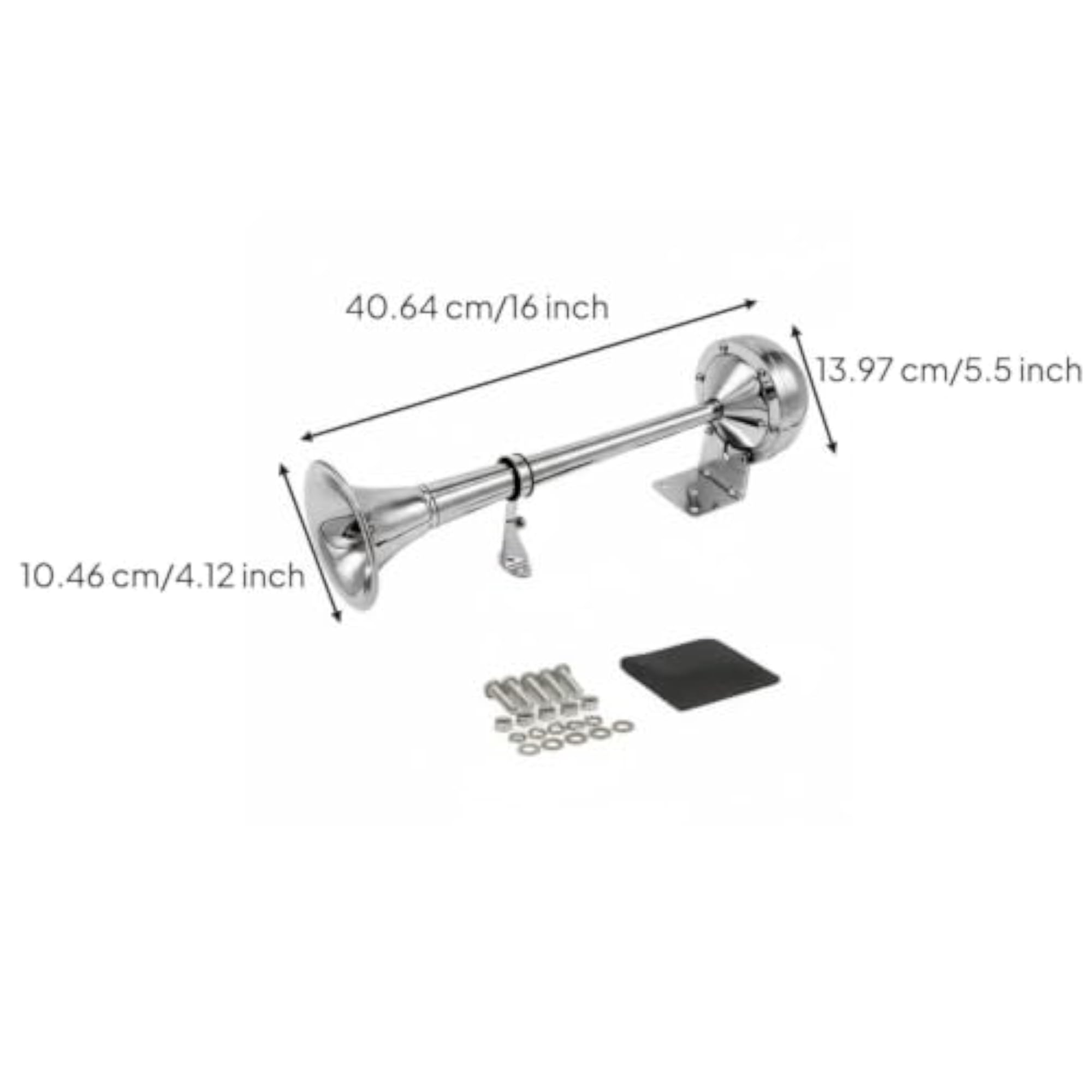 Rustproof Marine Grade Trumpet with Rust Protection