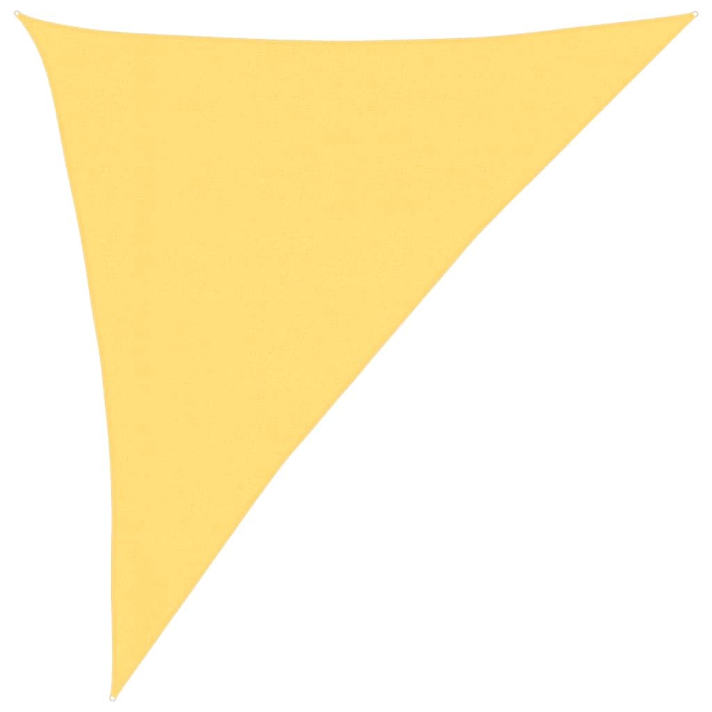 vidaXL Sunshade Sail 160 g/m² Beige 3x4x5 m HDPE — image 1