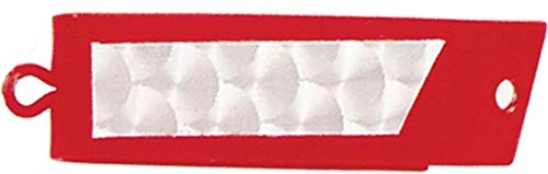 Luhr Jensen 1303-501-0157 Super Duper, fire/Silver Prism-lite, one Size