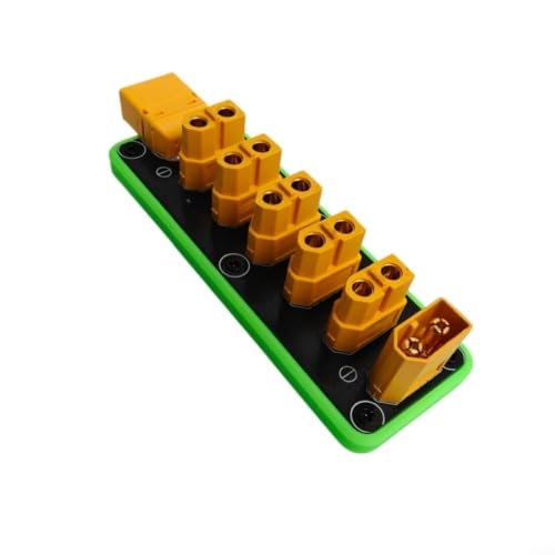 Distribuidor XT60 de 50A con 5 vías de alta corriente para drones RC 8