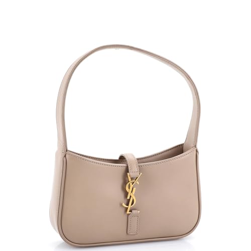 Saint Laurent, Pre-Loved Le 5 a 7 Hobo Leather Mini, Neutral2