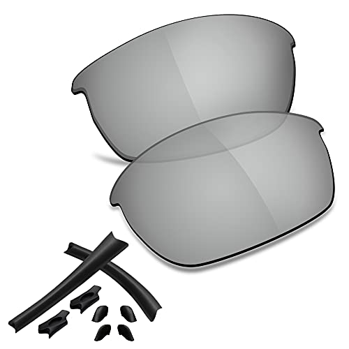 Image of Polarized Replacement Lenses & Rubber Kits for Oakley Flak Jacket OO9009 Sunglass