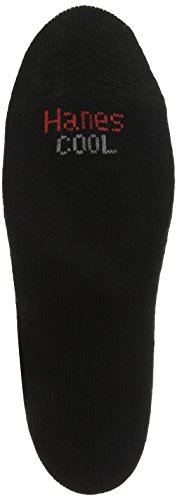 Hanes Mens Freshiq X-Temp Comfort Cool Ankle Socks, 6-Pack Fashion Liner Socks, Black, 6 12 Us #TOP1