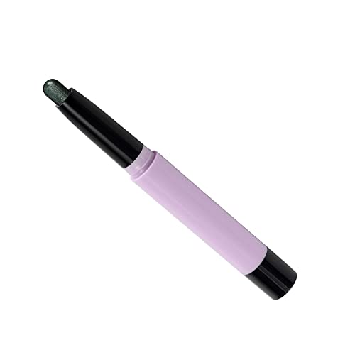 Delisoul Cream Eyeshadow,Matte & Shimmer Eyeshadow Stick,Eye Brightener Stick,Waterproof Eye Shadow Pencil Crayon,Glitter Eyeliner Pen,Long Lasting Buildable Neutral Eye Makeup,Green Show Shimmer #TOP4