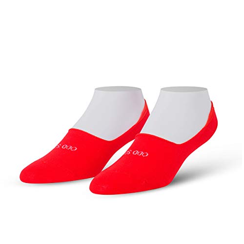 Odd Sox Basix, Colorful Athletic No Show Socks, Low Profile, Assorted Colors