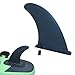 9 Inch Nylon Slide-in Surf Fin for Soft Top and Inflatable Boards, Center Fin for Paddle Board, Beginner Surfing Fin, 22 x 18. cm