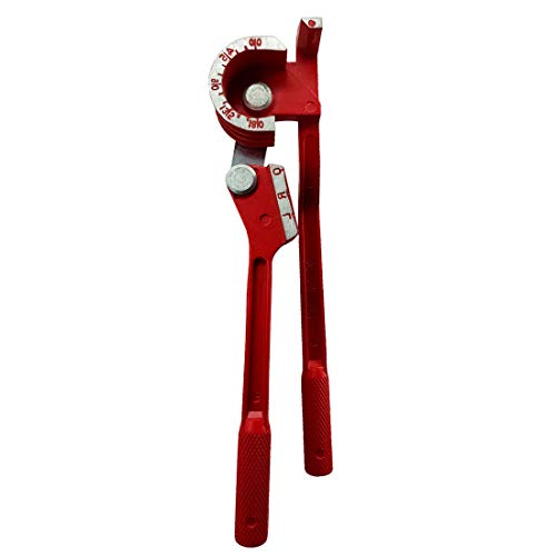 Image of DIY Crafts 3 in 1 180 Degree Tube Pipe Bender 1 /4 inch 5 /16 inch 3 /8 inch Aluminum Copper Steel Fuel Brake Line