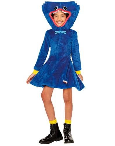 Disfraz con capucha Huggy Wuggy para niños