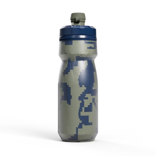 Botella CamelBak Podium Dirt Chill 21oz, Camuflaje Digital Deep Sea miniatura 2