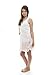 Coral Kids Cotton/Poly V Neck Non Cling Girls Full Slip (5, White)