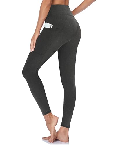 GAYHAY High Waisted Leggings for Women - Soft Opaque Slim Tummy Control Printed Pants for Running Cycling Yoga