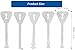 5PCS Master Keys Stainless Steel Replacement Skeleton Lock Key Set Multiple Shapes Lock Picking Emergency Tool