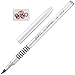 PANA 3D Kolinsky Acrylic Nail Art Sculpture Brush with Silver Metal Non-Slip Grip Handle for Manicures 3D Nail Art Flower Designs (Size #4)
