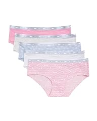 Mini Hearts Cherry Blossom/Light Heather Grey/Sweet Blue