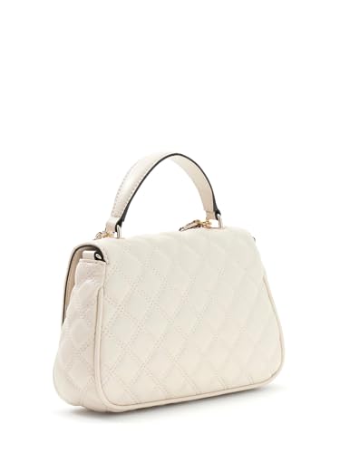 GUESS bolso bandolera Giully II acolchado: elegancia y versatilidad crema 3