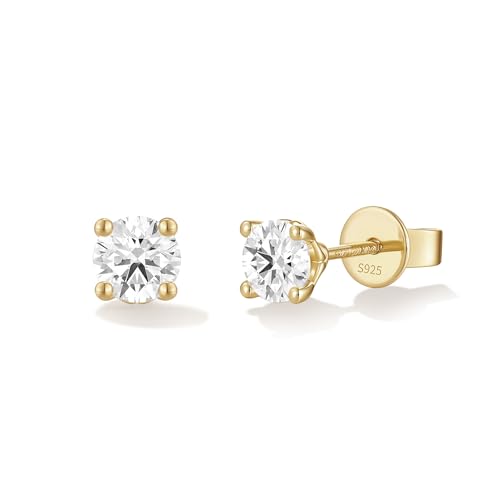 Diamant de laboratoire en boucle d'oreille, cadeau idéal pour femme